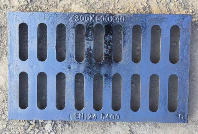 黄竹镇球墨铸铁排水沟盖板展示